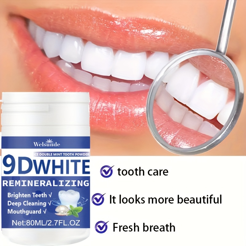 Teeth Whitening Near Me - Pó de dente hidroxapatite removinalizante branco