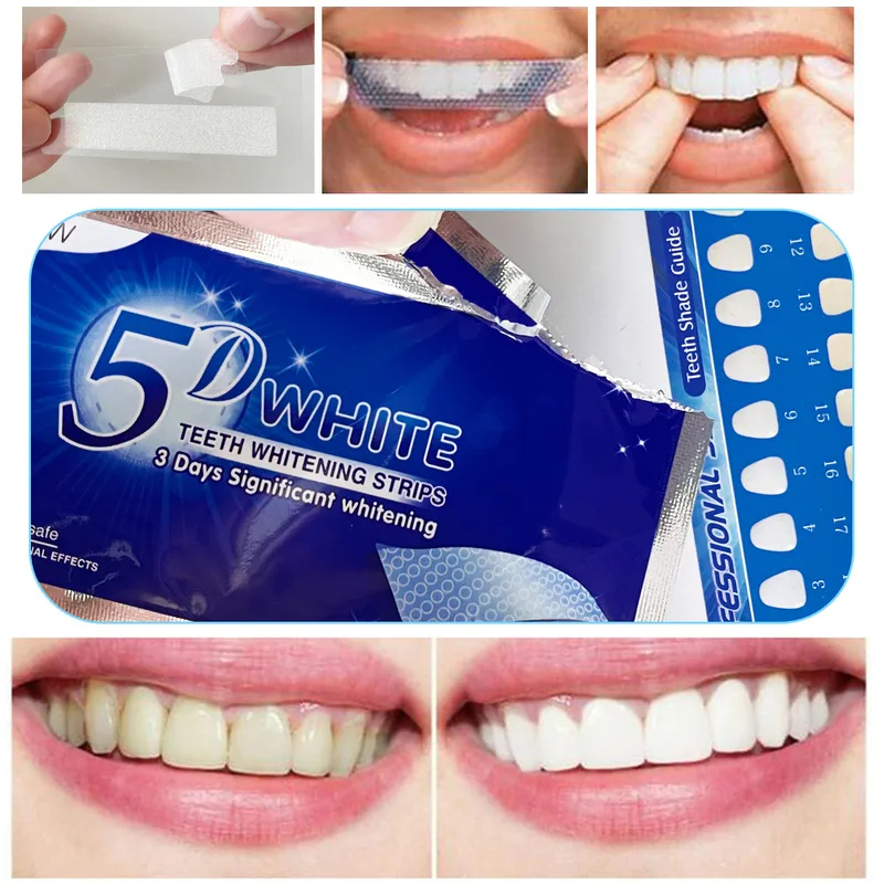 Teeth Whitening Near Me - 1-12 unidades Adesivos Clareadores de Dentes