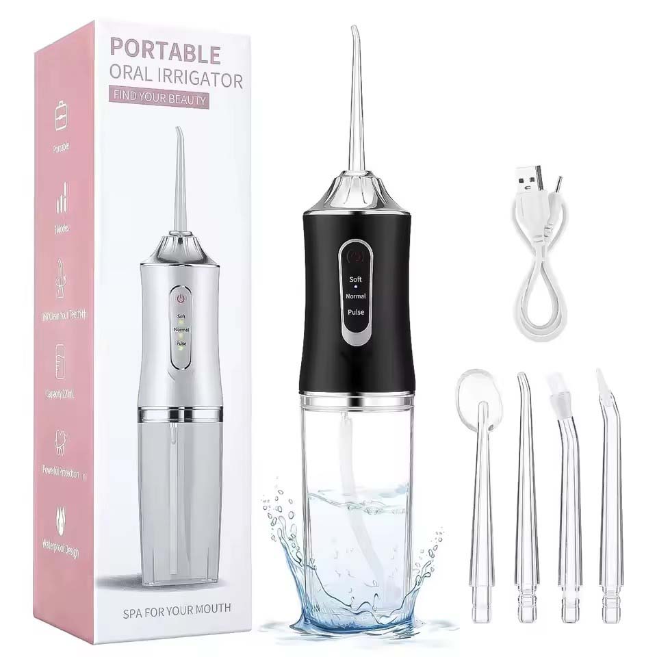 Teeth Whitening Mouthwash - Irrigador Oral, Jato de Água Dental,