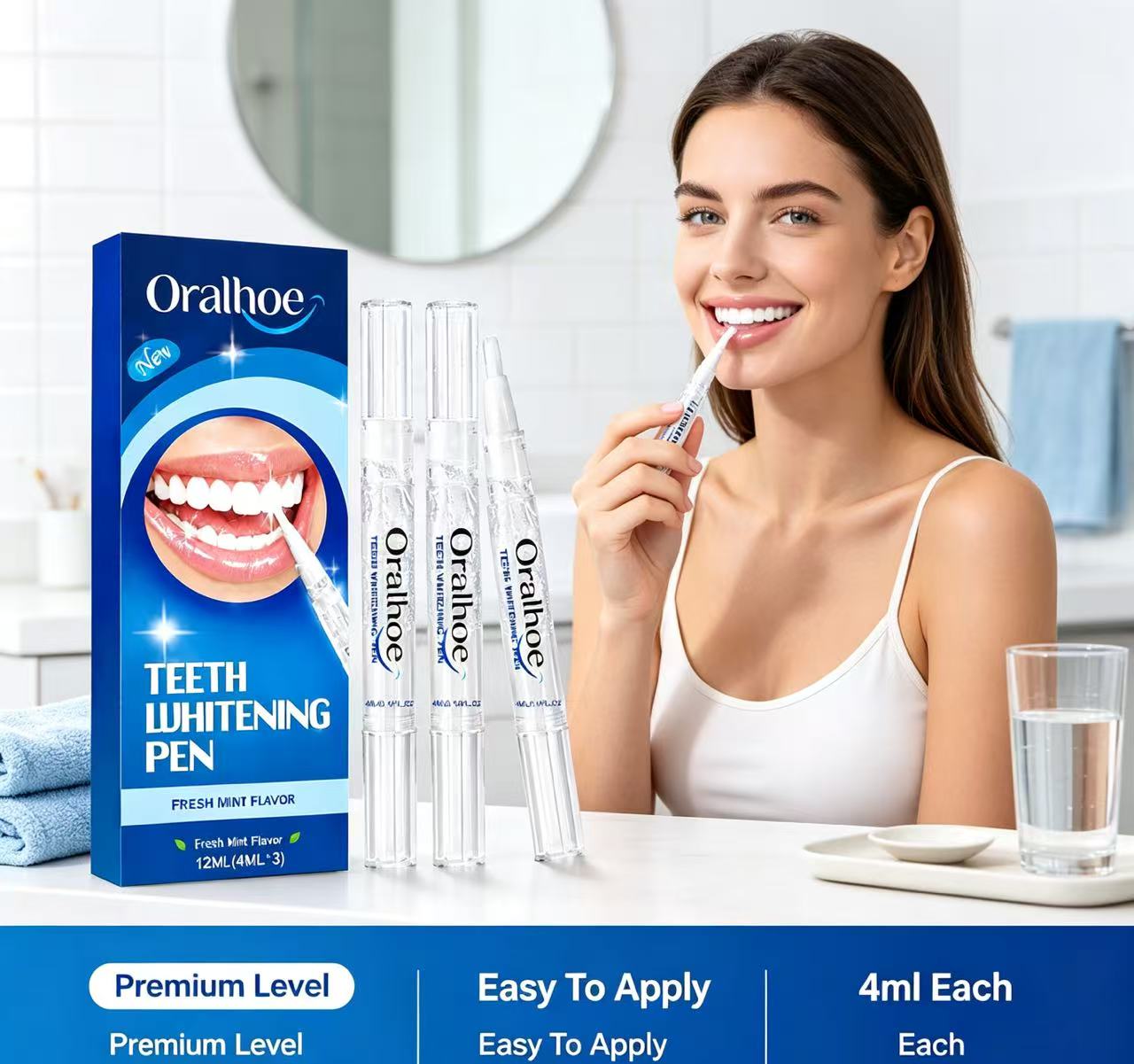 Caneta para clareamento dental - Teeth Whitening Pens avaliação e preço