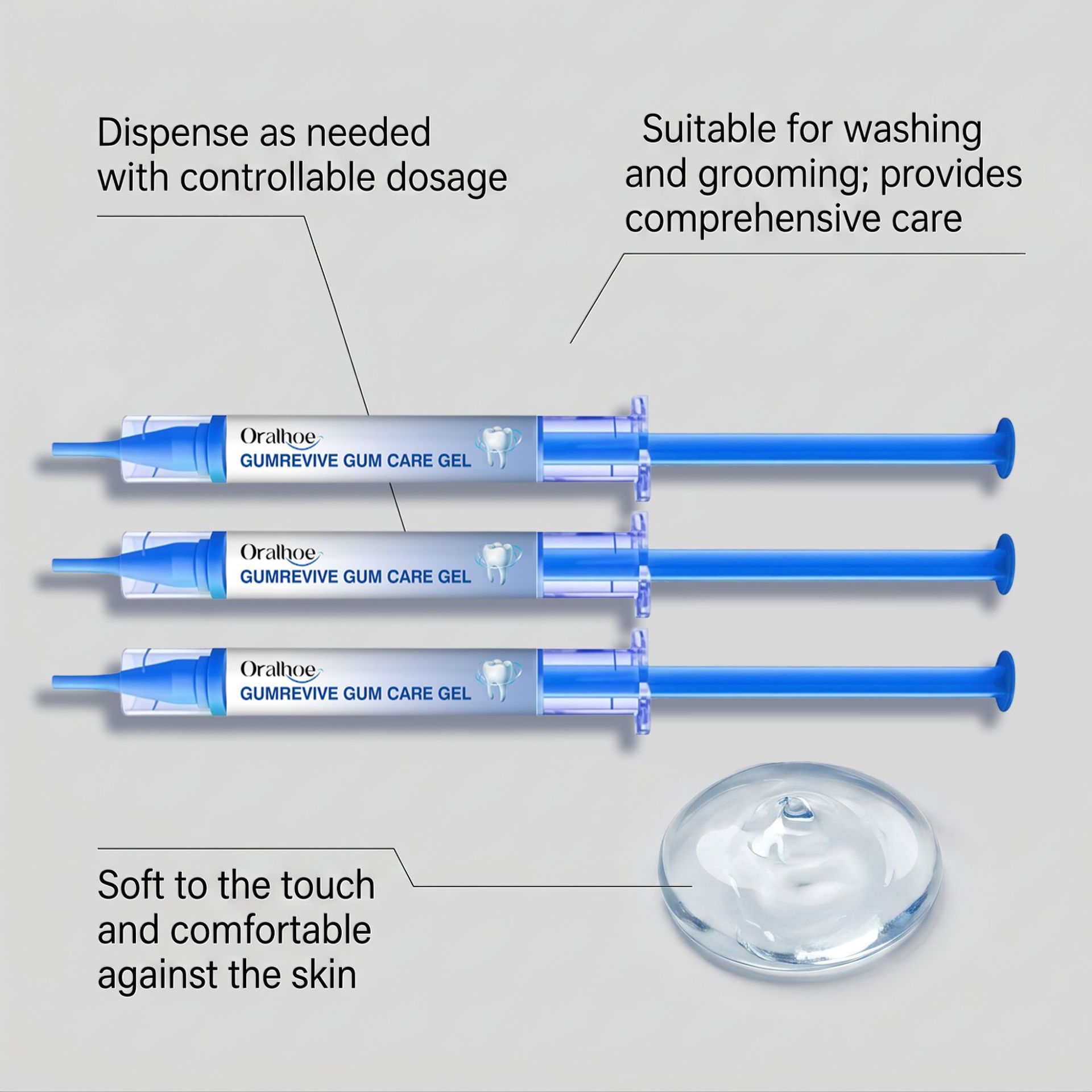 Gel para Cuidado Oral 3 Peças, - Teeth Whitening Near Me avaliação e preço