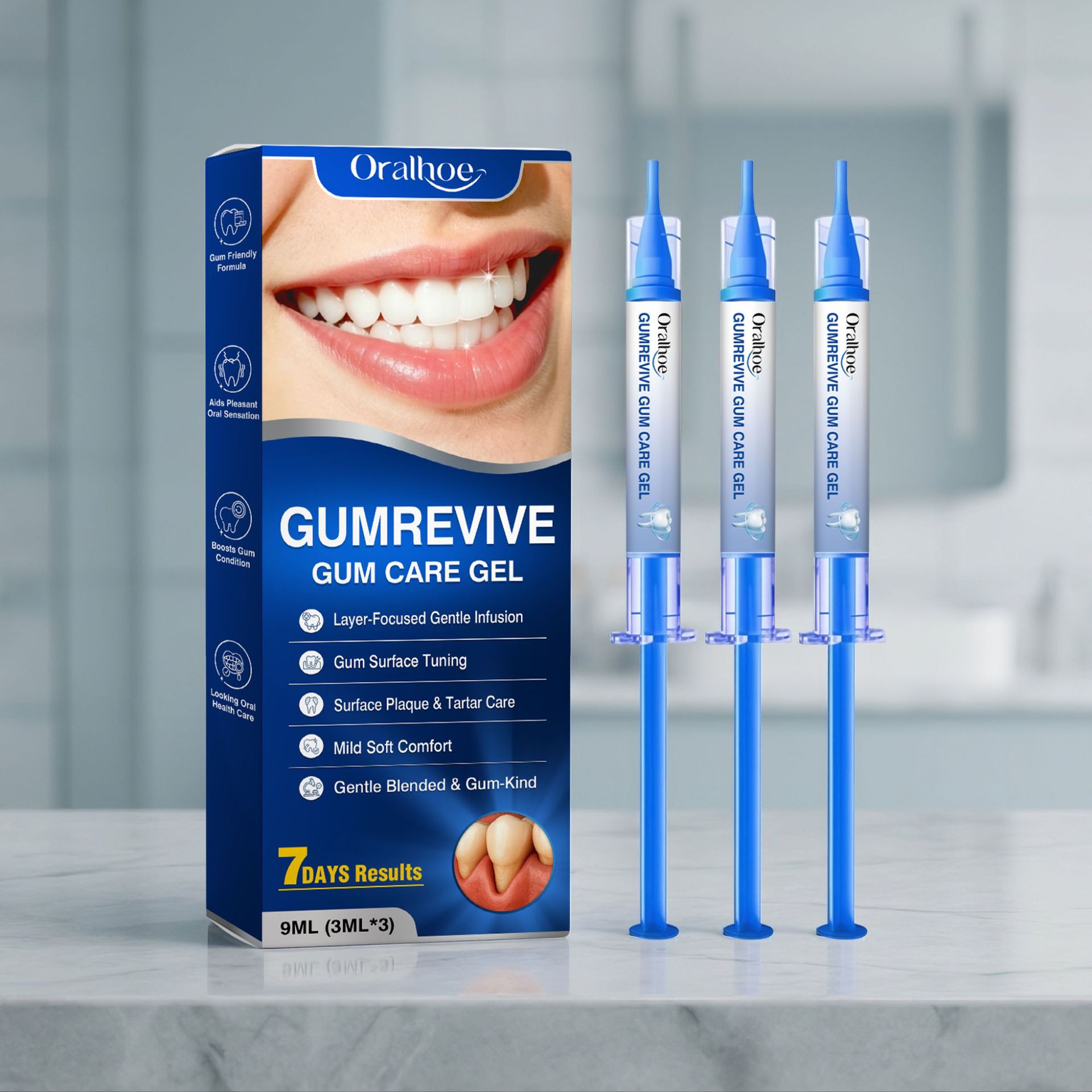 Gel para Cuidado Oral 3 Peças, - Teeth Whitening Near Me avaliação e preço