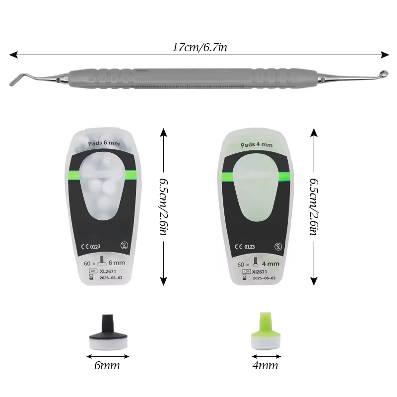 Kit composto dental com almofa - Teeth Whitening Kit avaliação e preço