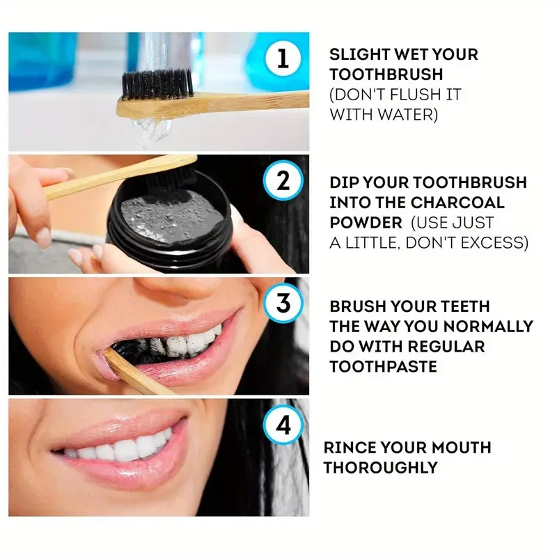 Dentes iluminando pó de clarea - Teeth Whitening Mouthwash avaliação e preço
