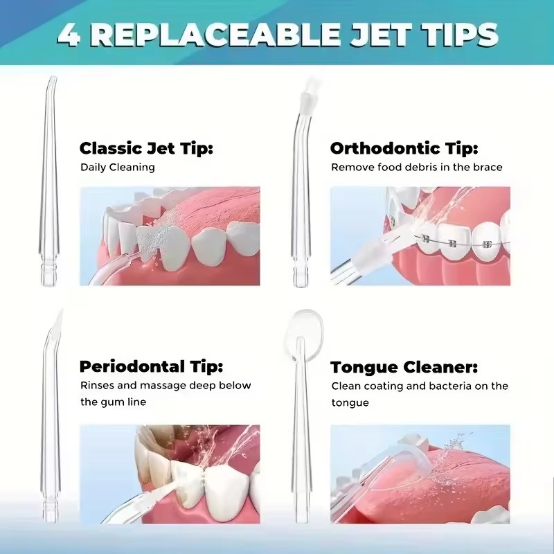 Irrigador Oral, Jato de Água D - Teeth Whitening Mouthwash avaliação e preço