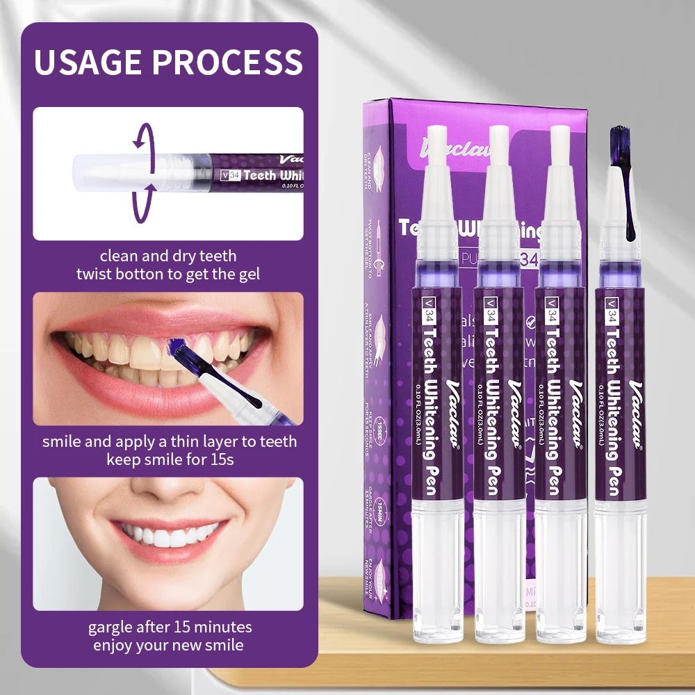 Caneta de Gel Clareadora de De - Teeth Whitening Pens avaliação e preço